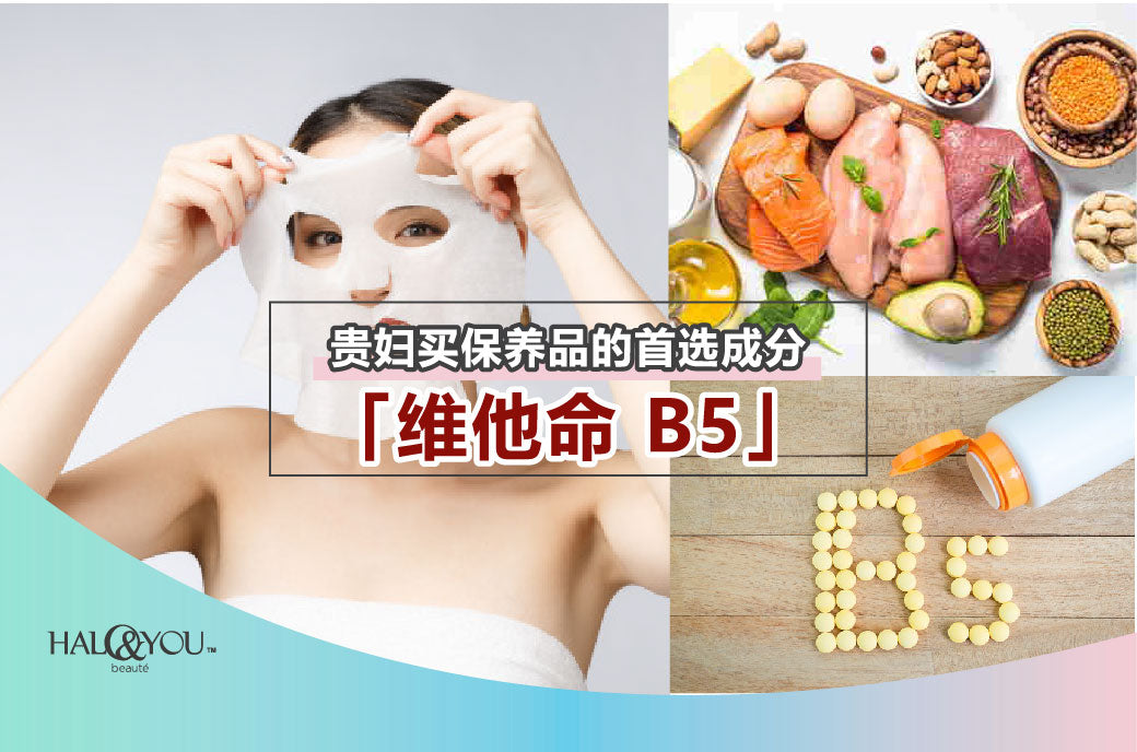 Halo & You | 贵妇买保养品的首选成分🤔「维他命 B5」到底又是什么鬼🙈?