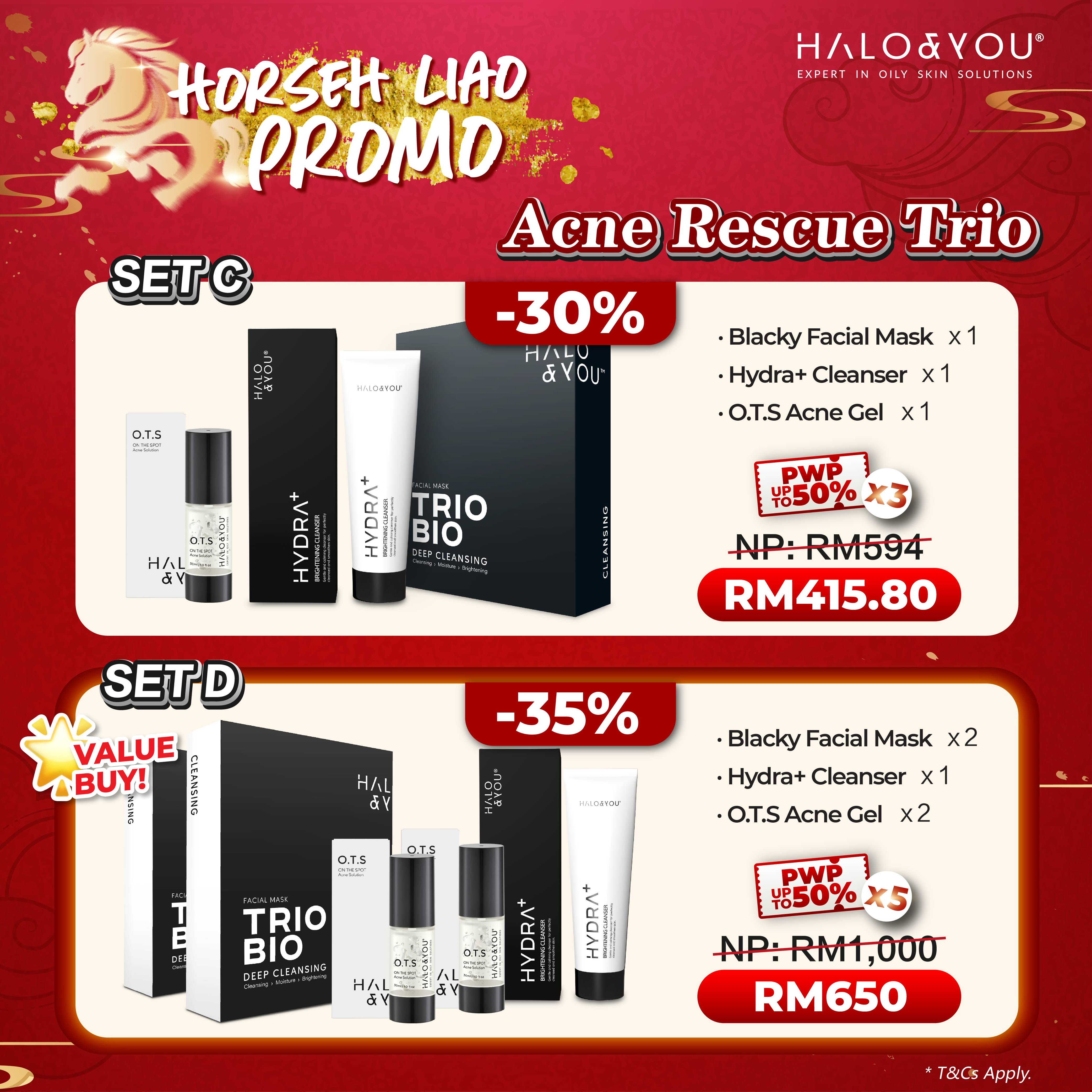 Acne Rescue Trio Set