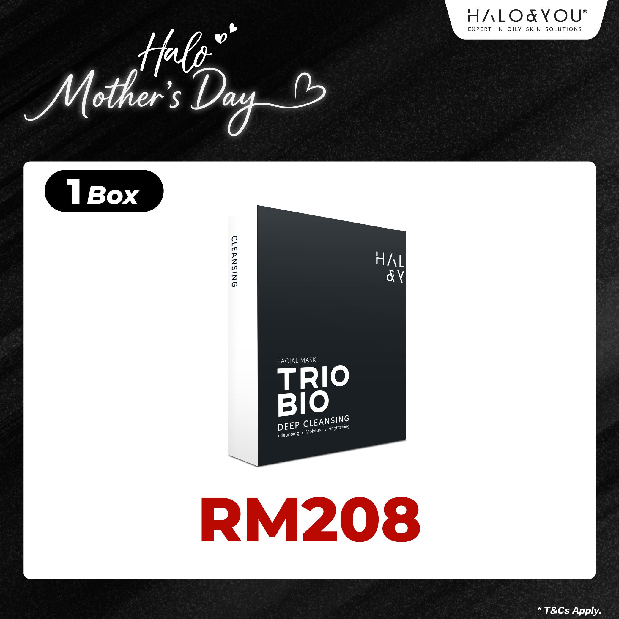 Blacky — Trio Bio Deep Cleansing Facial Mask