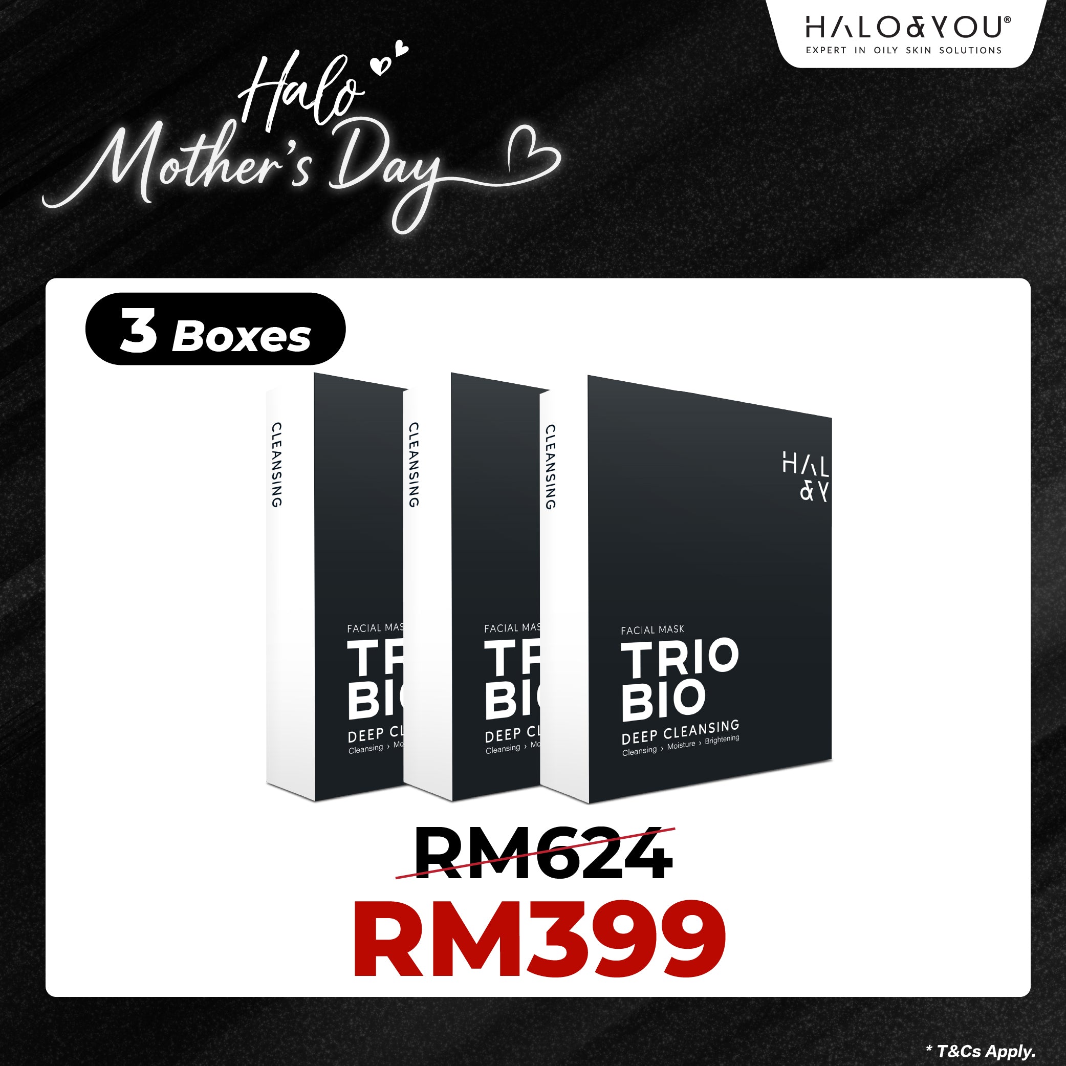 Blacky — Trio Bio Deep Cleansing Facial Mask