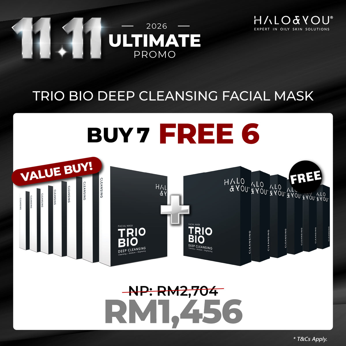 Trio Bio Deep Cleansing Facial Mask