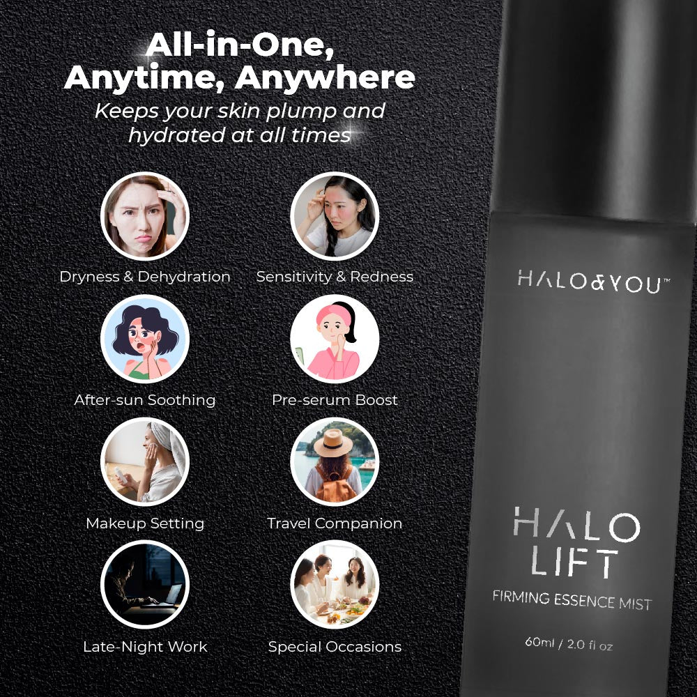 PRE-ORDER (BUY 1 FREE 1) Halo Lift Firming Essence Mist