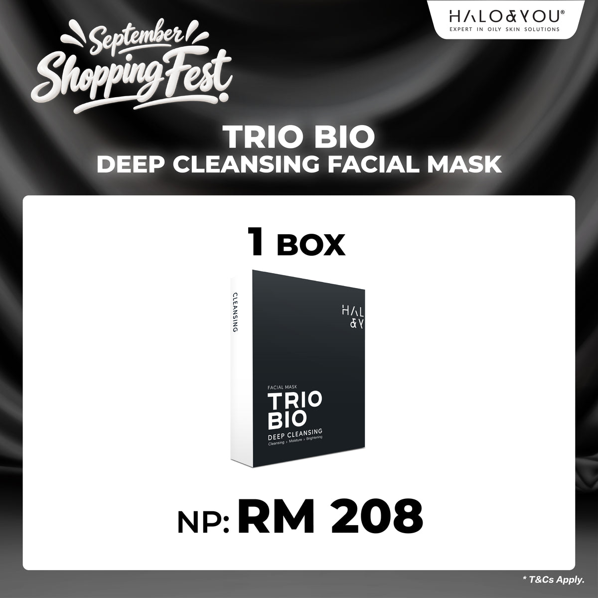 Bundle Deals - Trio Bio Deep Cleansing Facial Mask