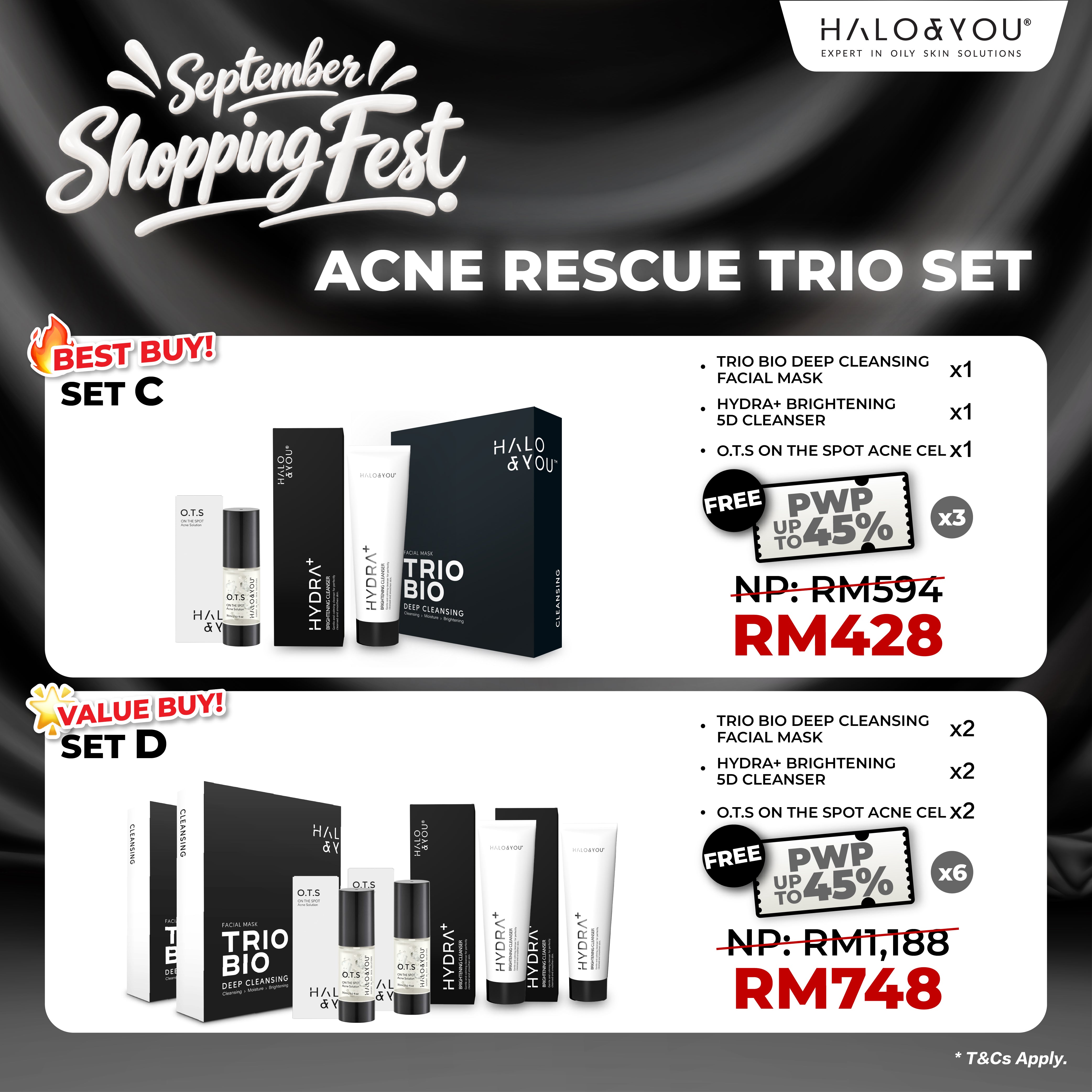 Bundle Deals - Acne Rescue Trio Set