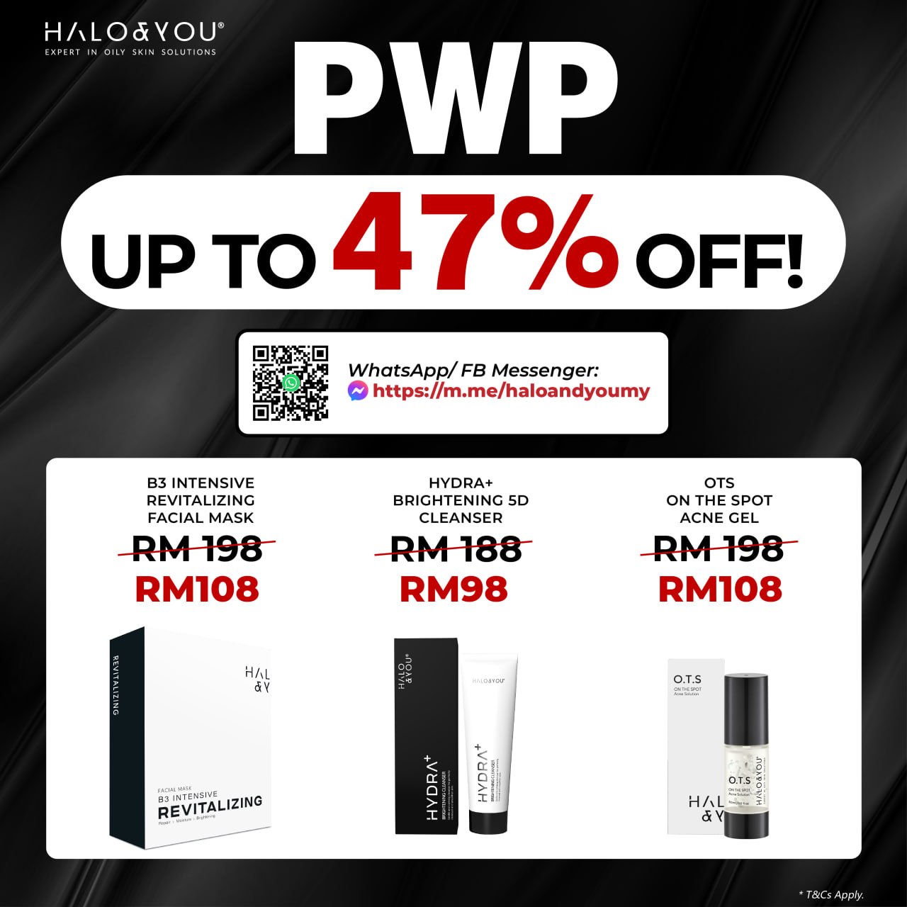 OTS Penyelesaian Jerawat Di Tempat