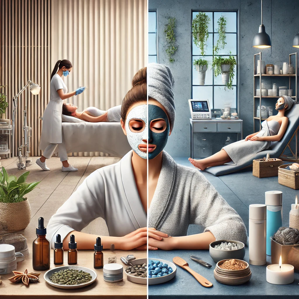 Comparing Professional vs. Home Deep Cleansing Treatments