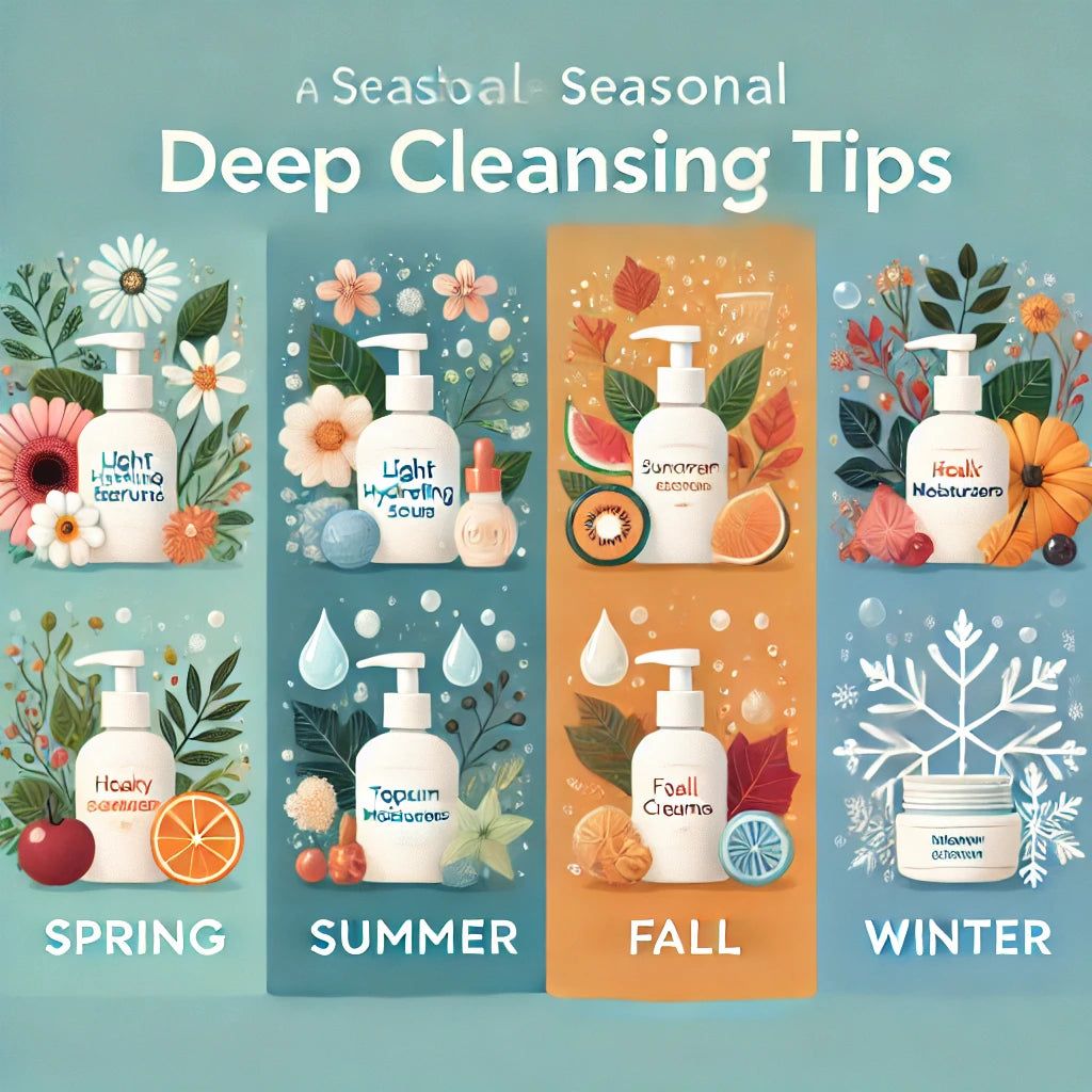 Seasonal Deep Cleansing Tips: Adjusting Your Routine with the Seasons