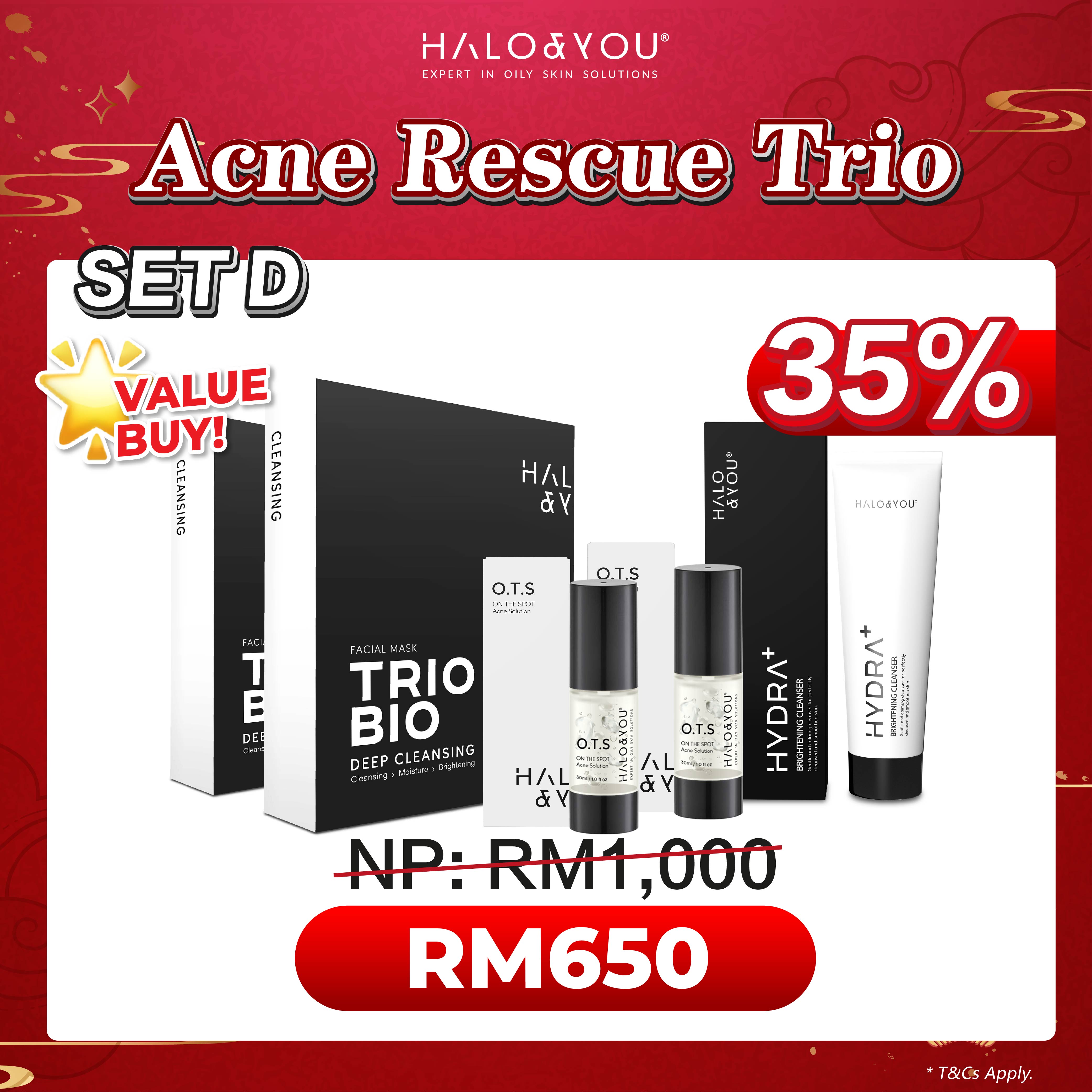 Acne Rescue Trio Set