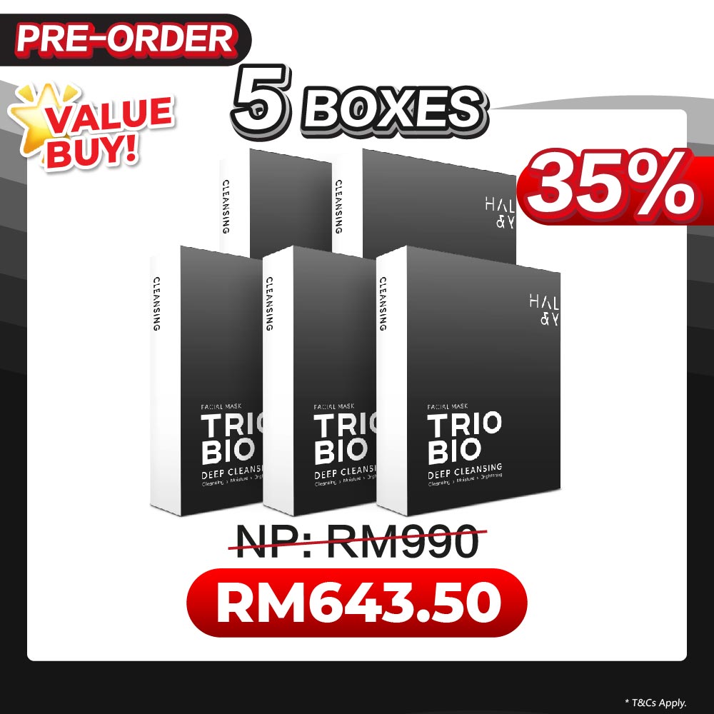 [Pre-Order] Bundle Deals - Blacky — Trio Bio Deep Cleansing Facial Mask (META-V1)