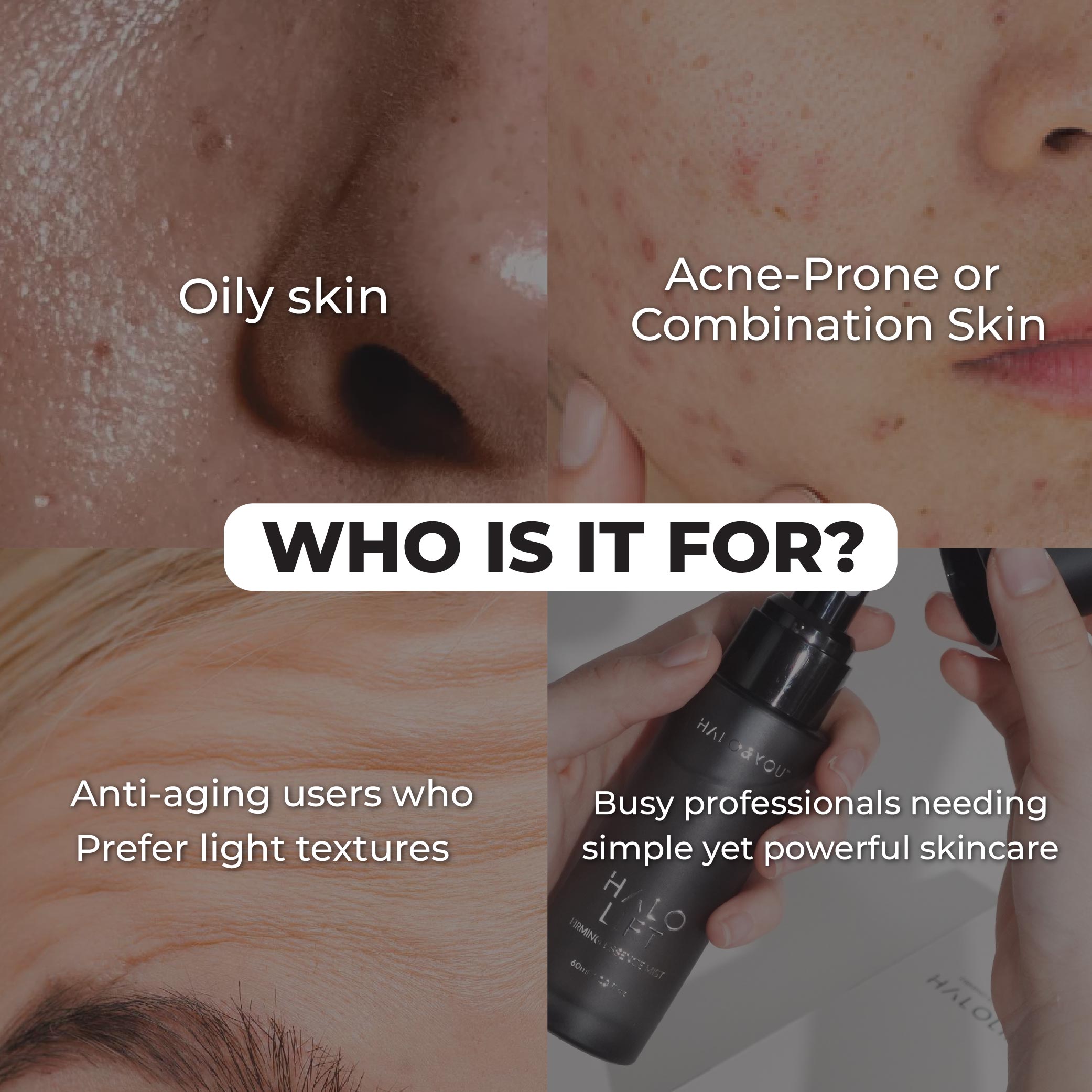 Visible Results After 1 Month of Using Halo Lift – Reduced Eye Bags and Fine Lines