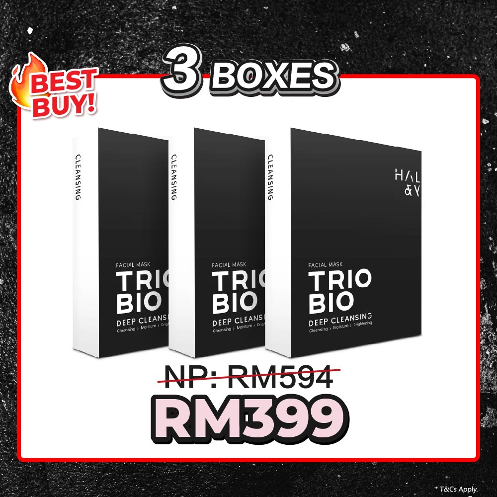 Blacky — Trio Bio Deep Cleansing Facial Mask