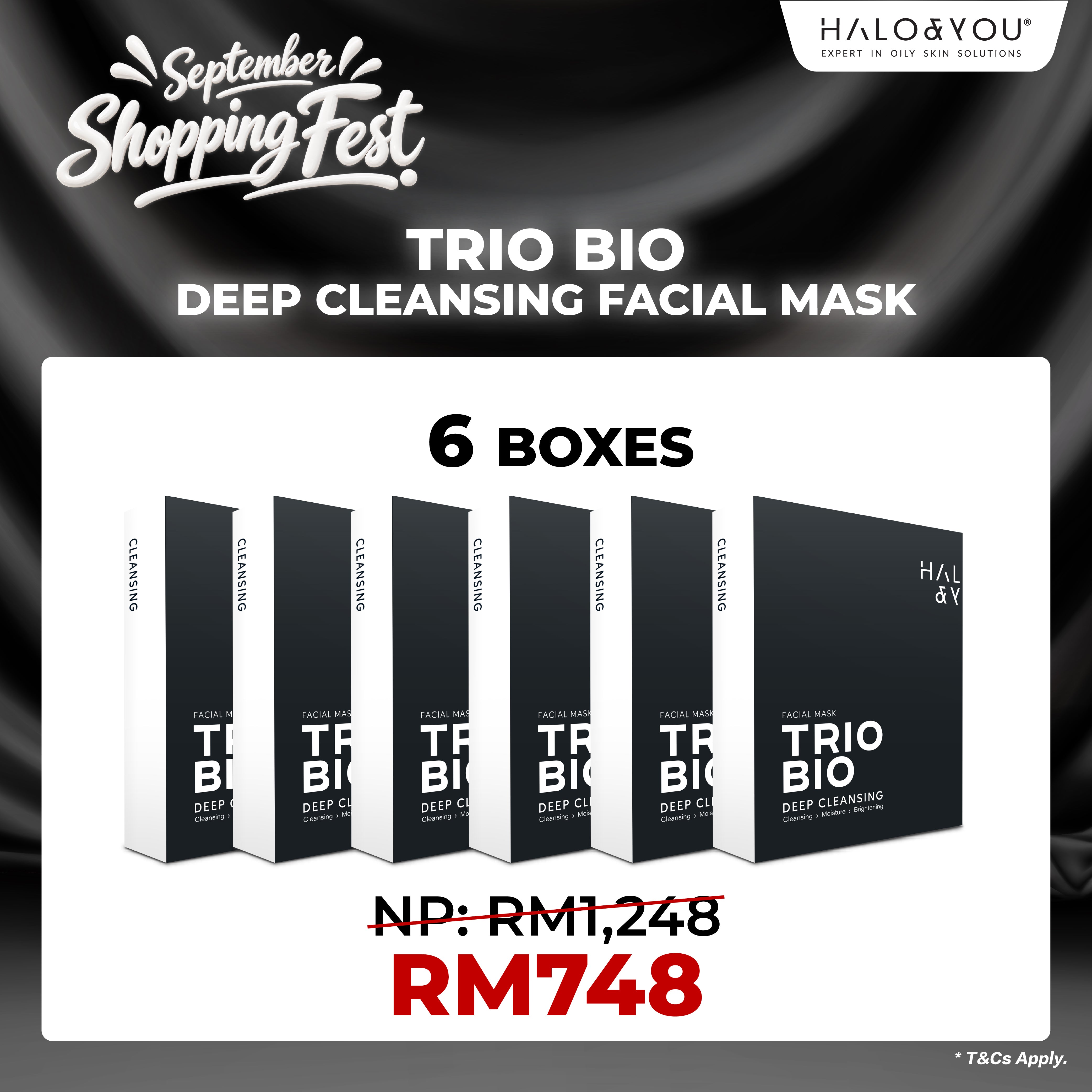 Bundle Deals - Trio Bio Deep Cleansing Facial Mask