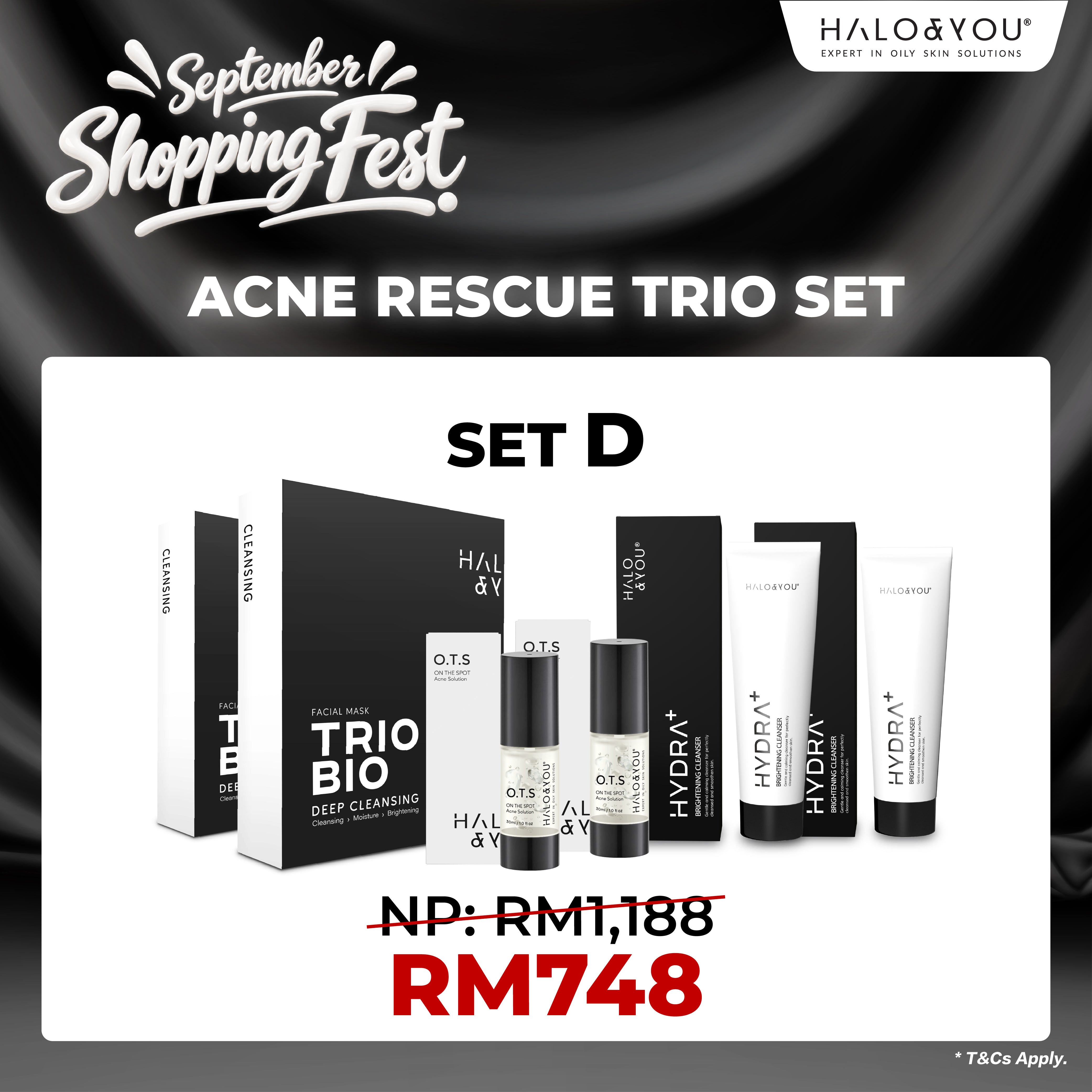 Bundle Deals - Acne Rescue Trio Set