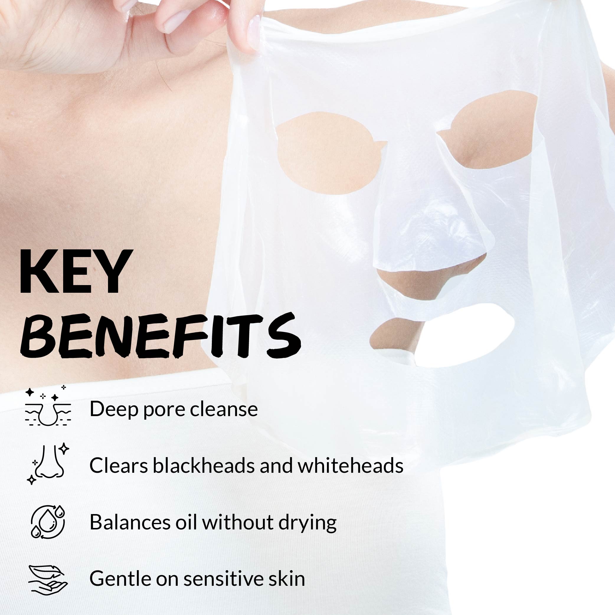 [BUY 1 FREE 1] HALO PANDA DEEPURE CLEANSING FACIAL MASK