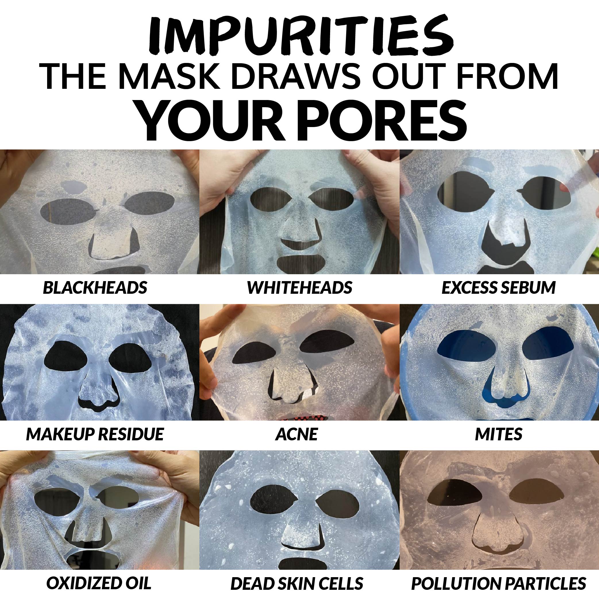 [BUY 1 FREE 1] HALO PANDA DEEPURE CLEANSING FACIAL MASK