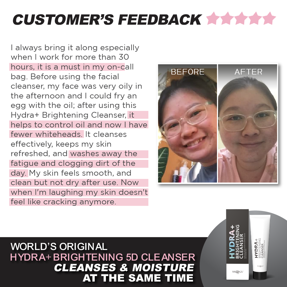 FREE Hydra+ Brightening 5D Cleanser